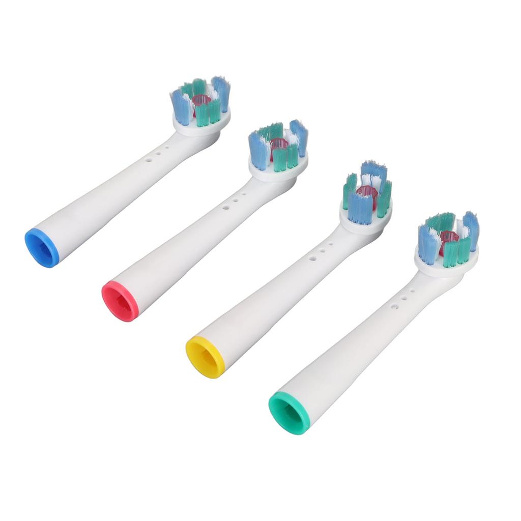 4pcs for Electric Toothbrush Brush Heads Rechargeable Toothbrush Heads Refill for Most Oral‑B Braun Handle