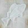 Fish Storage Tray Silicone Mold Jewelry Display Dish Epoxys Resins Molds Fish Shaped Coaster Candle Cup Gypsum Plasters DIY