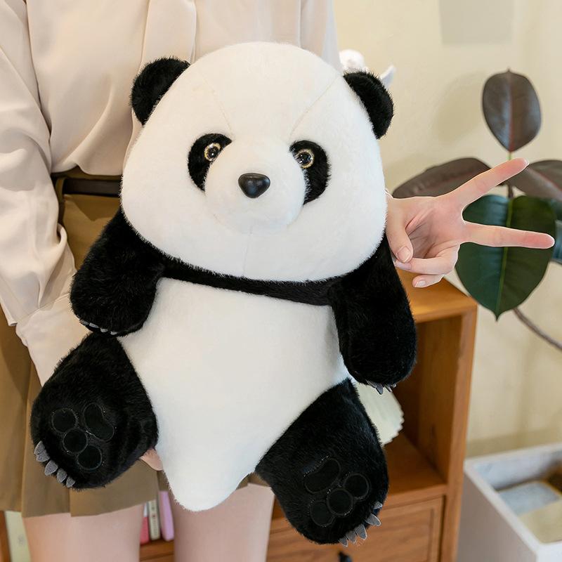 Cute Chinese Panda Doll Cute Plush Toy Pillow Simulated Giant Panda Scenic Spot Girl Birthday Gift
