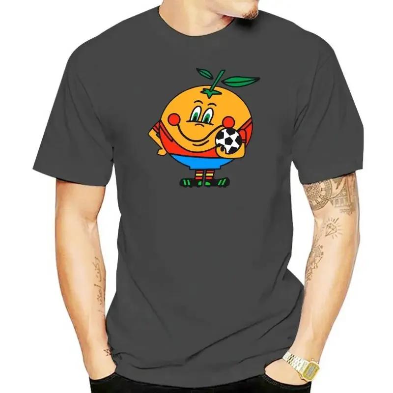 Tee Shirt Tshirt Logo Naranjito Espaa 82 Retro Custom Printed Unisex Clothing Graphic T Shirts Harajuku 2024 Summer Funny Style