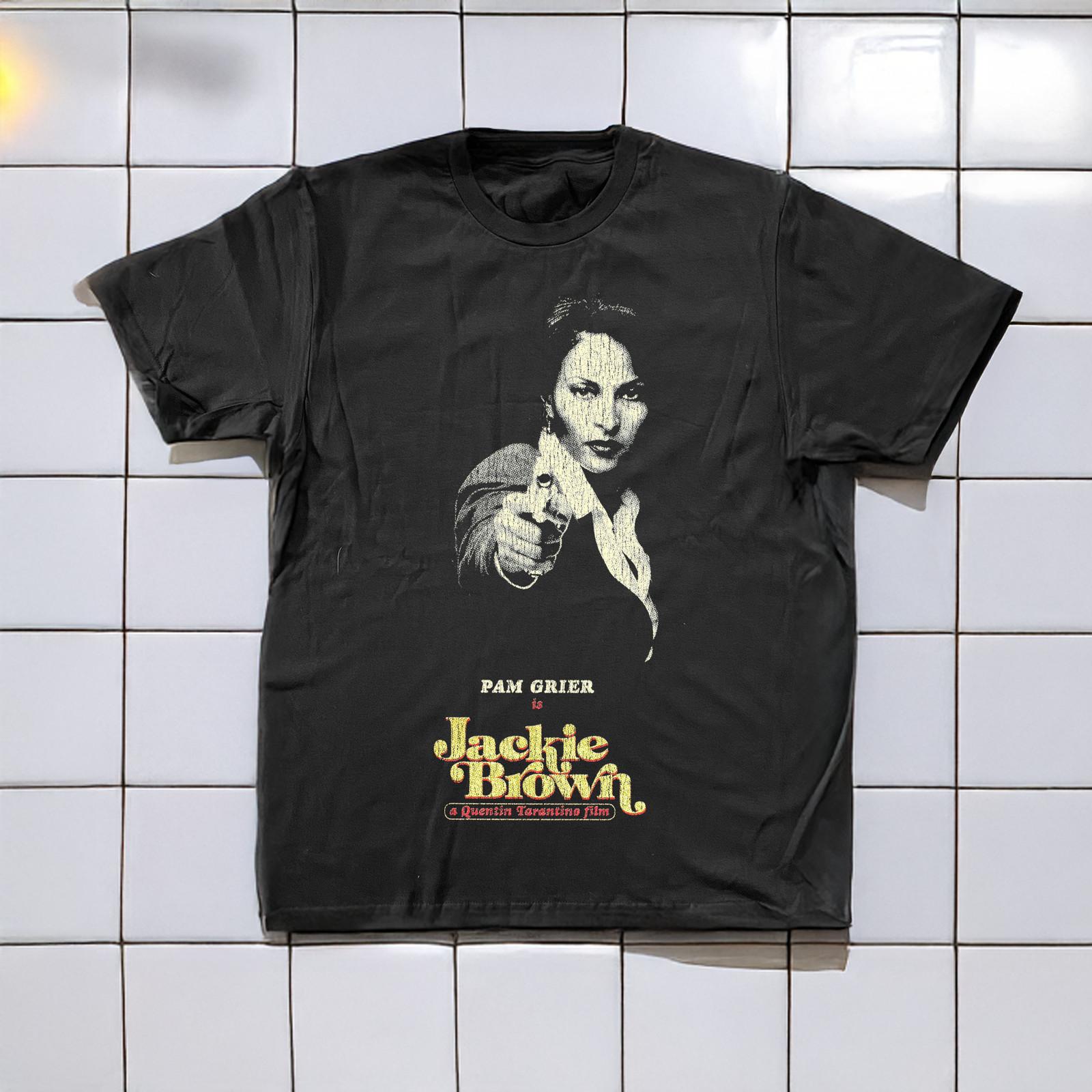 Jackie Brown Who s Playing Who Rare T-Shirt Black S S