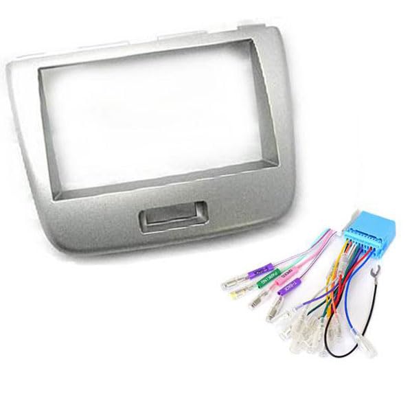 Suzuki Wagon R navigation installation [Wiring included] (MH23S) H20~H24 [2DIN kit] Audio/panel/installation/silver S04S-HT05