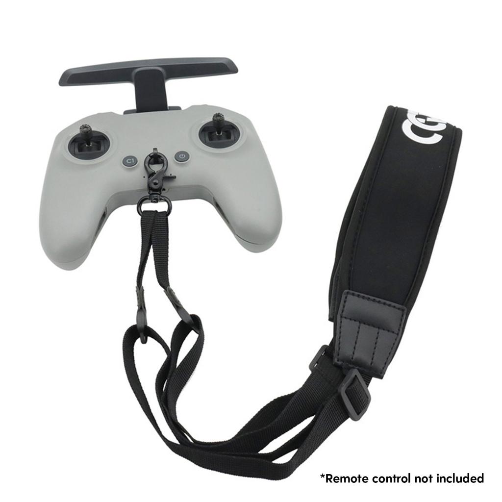 Comfortable and Adjustable Neck Rope for DJI FPV/Avata Remote Enjoy Comfortable and Hands Free Flying Experience