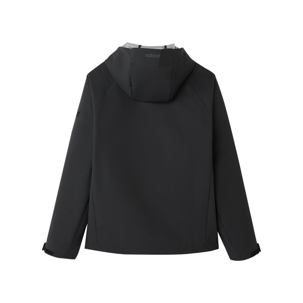 Adidas Hooded Zip Comfortable Long Sleeve Jacket Unisex Jackets KG8959