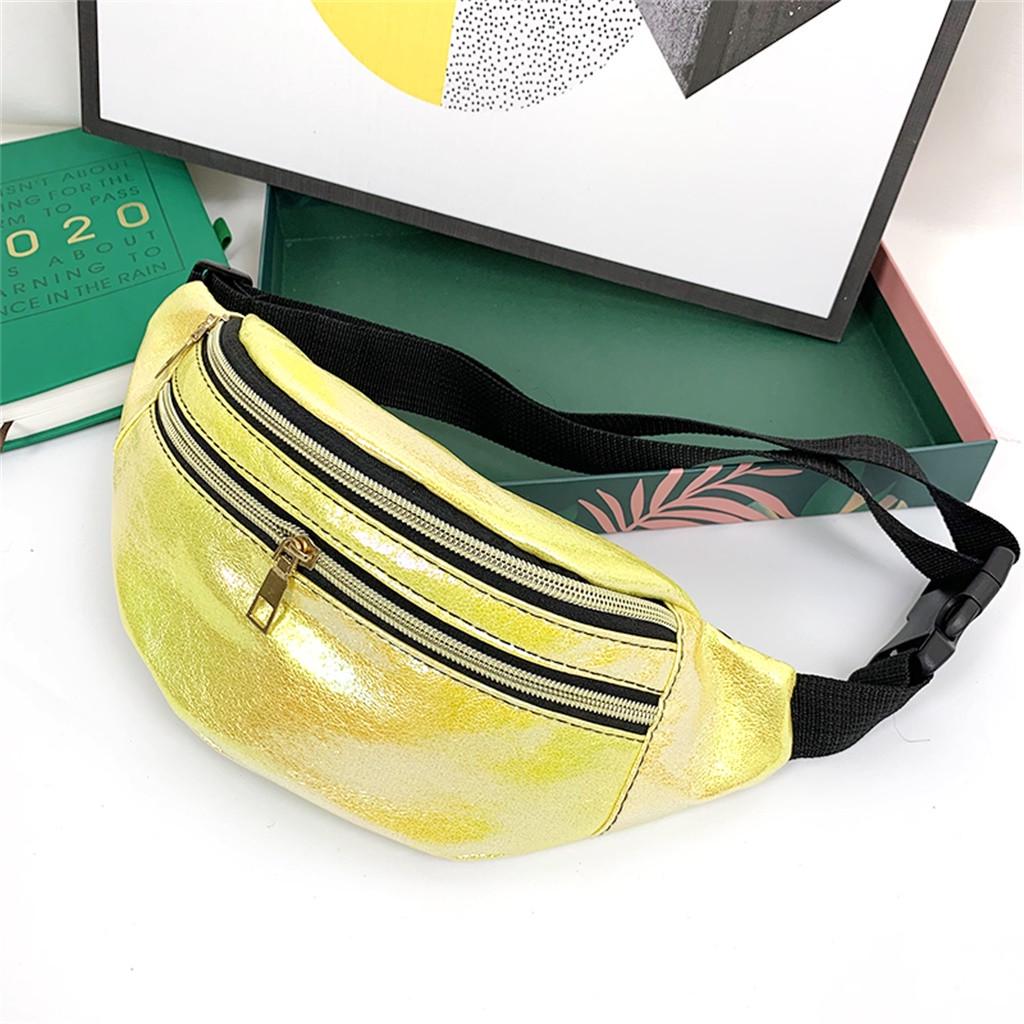 Sagit Women Waist Pack Fanny Pack Leather  Fashion Waist Belt Shoulder Bag