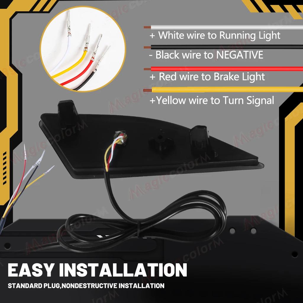 For Lexus RX 2020 2021 2022 RX350 RX450h Rear Bumper Reflector Lights Driving Dynamic Turn Signal Brake Lamps Car Accessories