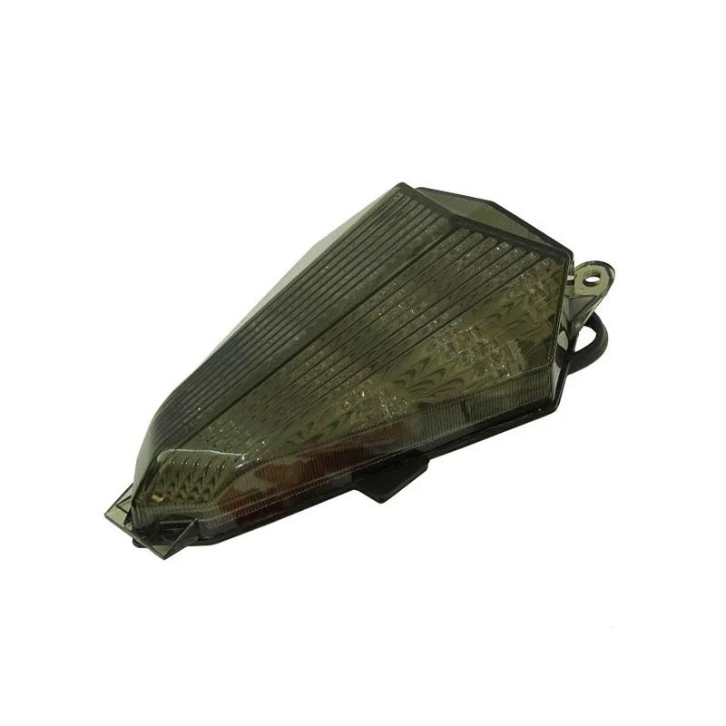 waase For Yamaha YZF R6 2006 2007 Taillight Rear Tail Light Brake Turn Signals Integrated LED Light Smoke Lens