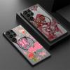 Magnetic For Magsafe Case For Samsung Galaxy S26 Ultra S25 Edge S24 S23 S22 Plus S21 FE Colorful Butterfly Pattern Hybrid Matte Cover
