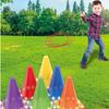 Kinder Bean Bag Wurfspiel Set mit Wurfkegeln Ringen Bällen und Aufbewahrungstasche für Indoor Outdoor Gruppenaktivitäten