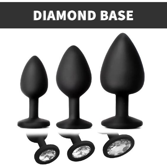 3 Size Silicone Butt Plug SM Tools Masturbator Bullet  Anal Dilation Erotic Prostate Massage Sex Toys Woman Men Couples Adult