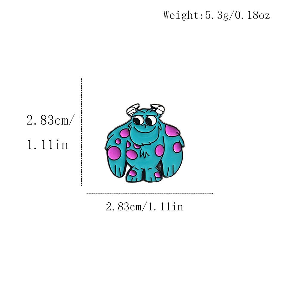 Creative Cartoon Princess Fairy Brooch - Cute Anime Metal Badge Accessory