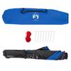 Beach Tent for 2 Persons Azure Blue Quick Release Waterproof