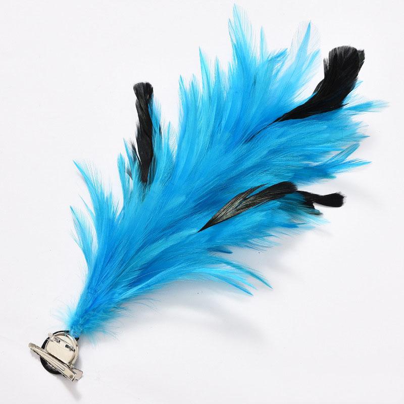 1 ks Vlasové doplňky Pokrývka hlavy Ozdobná čelenka Pokrývka hlavy Fotografická rekvizita Peří Flapper Pštrosí