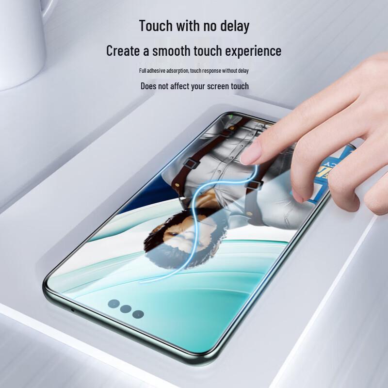 Huawei Mate60 Pro Sichtschutz Gehärtetes Glas Displayschutzfolie mit einfachem Applikator