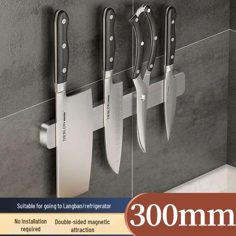 

Taoba No-Drill Magnetic Kitchen Knife & Utensil Holder