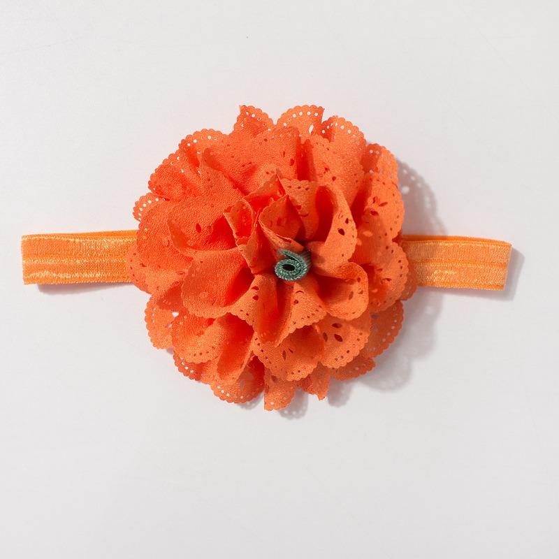 New baby headband Halloween day funny cute pumpkin children's headscarf comfortable baby hair accessories
