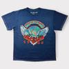 Van Halen 1984 Tour of the World Graphic T-Shirt Navy Blue Mens Medium 2022