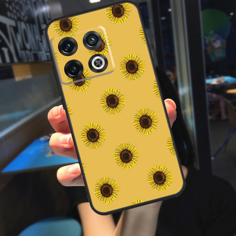 Daisy Sunflower Floral Flower Funda For OnePlus 10T 8T 9RT 12 13 13R 11 9 10 Pro OnePlus Nord 4 CE 2 3 Lite N20 N30 Case