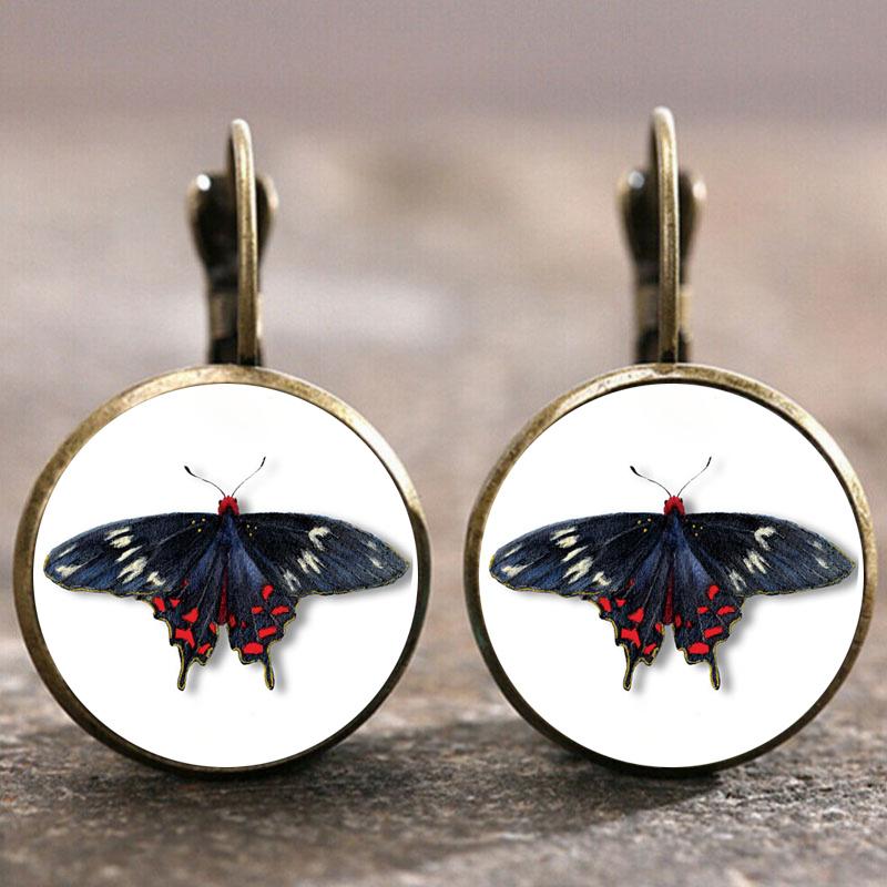 Fashion Earring Y2K Vintage Marigold Time Gem Flower Ear Buckle