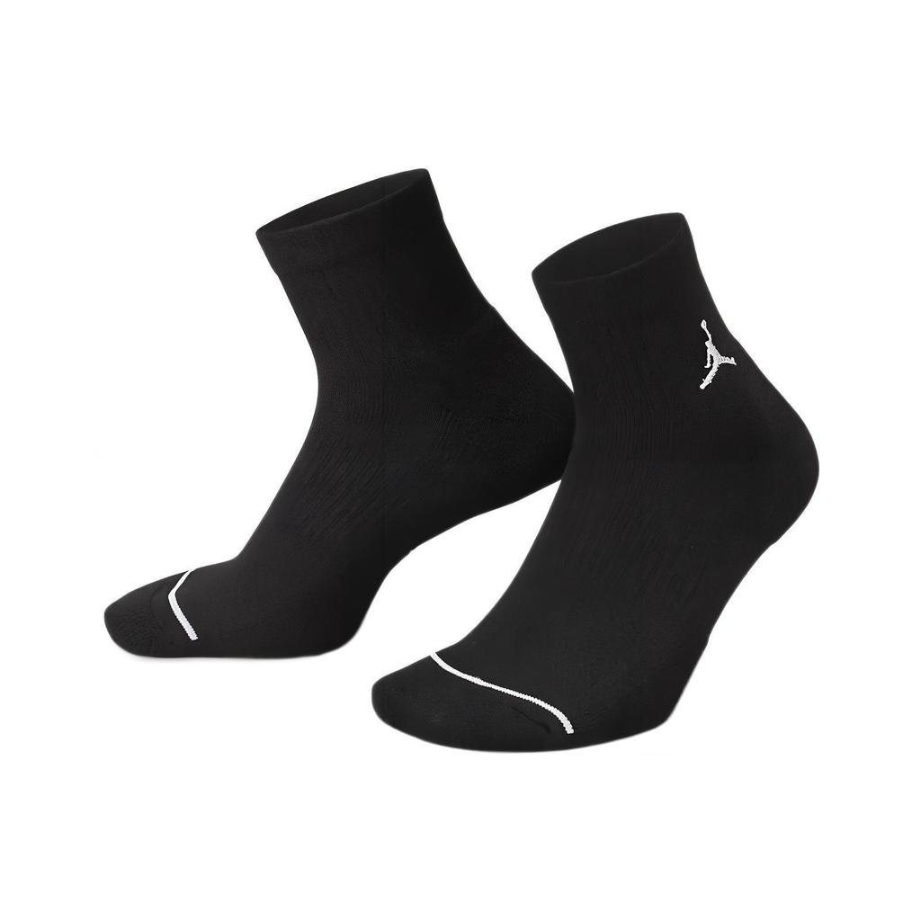Air Jordan Everyday Ankle Socks 'Black White' Unisex DX9655-010