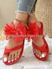 Korean Style Bow Toe-Post Women's Summer Sandals