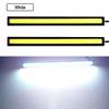 10PCS 17CM LED DRL Waterproof Driving Daytime Running Lights Strip 12V COB LED Car Aluminum Stripes Lights