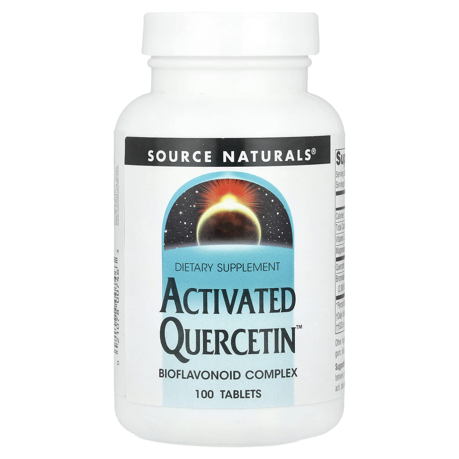 

Activated Quercetin™, Bioflavonoid Complex, 100 Tablets