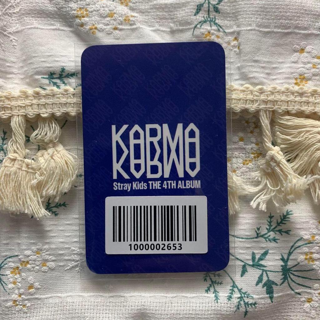[USED] StrayKids KARMA fans Han purchase bonus trading card