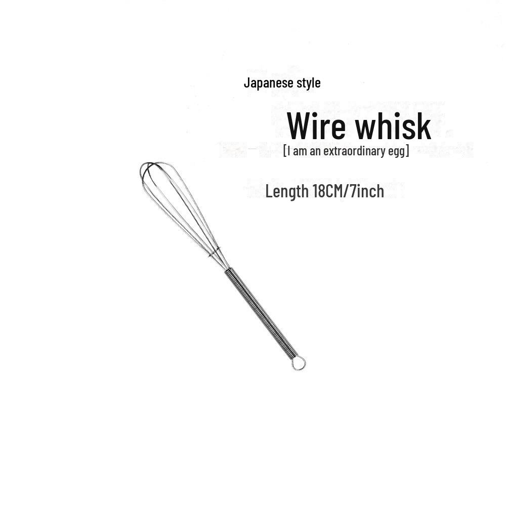 

Мини-венчик для взбивания яиц из нержавеющей стали 430 с пружинной ручкой