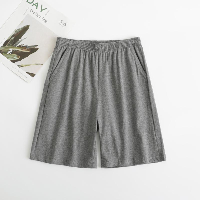 Men's Summer Pure Cotton Loose Fit Casual Shorts