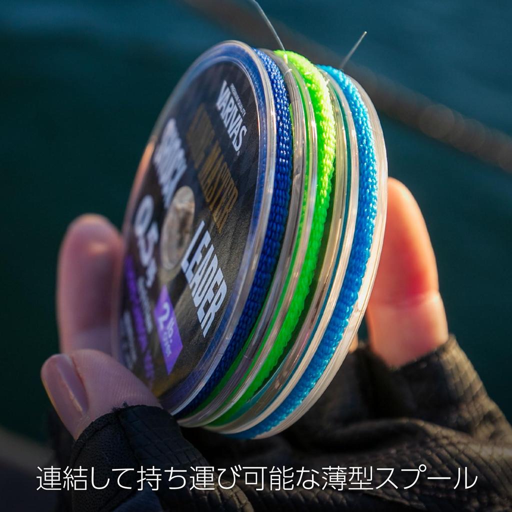 VARIVAS Ajing Master Shock Leader, Fluorocarbon, 30m, 1.2 (5lb.+)
