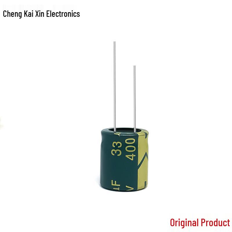 High Frequency 400V 33UF Aluminum Electrolytic Capacitor, Original and In Stock, 16x18.