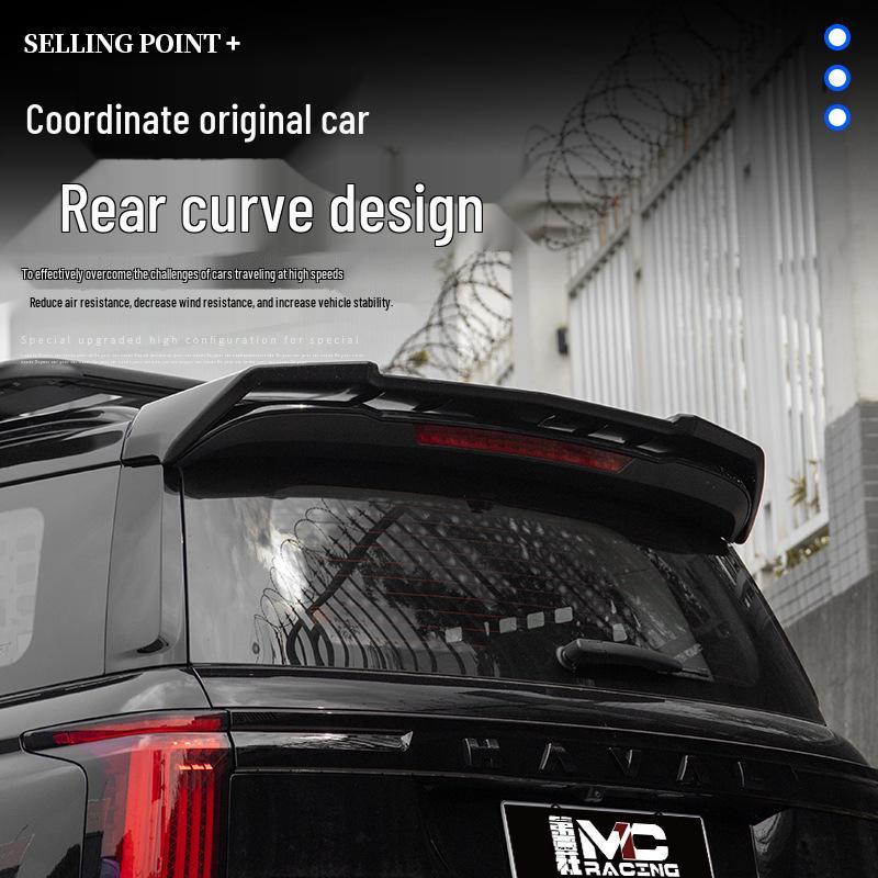 Great Wall Haval H5 Sport Tail Wing Wind Deflector (No-Drill, MC Modified)
