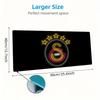 Galatasaray Print  Cushion Non-slip Laptop Tablet Big Mousepad XXL Mat Mini PC Playmat With Lock Edge
