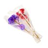 LED Lights Gold Foil Rose Flower Glowing Wedding Fake Flower  Valentine's Day