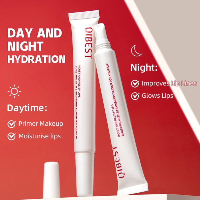 Strawberry Lip Balm Lip Milk Lips Hydrating and Moisturising Care Around The Lips To Lighten Lip Lines Anti-dry Cracked Firming Lip Film Lip Care