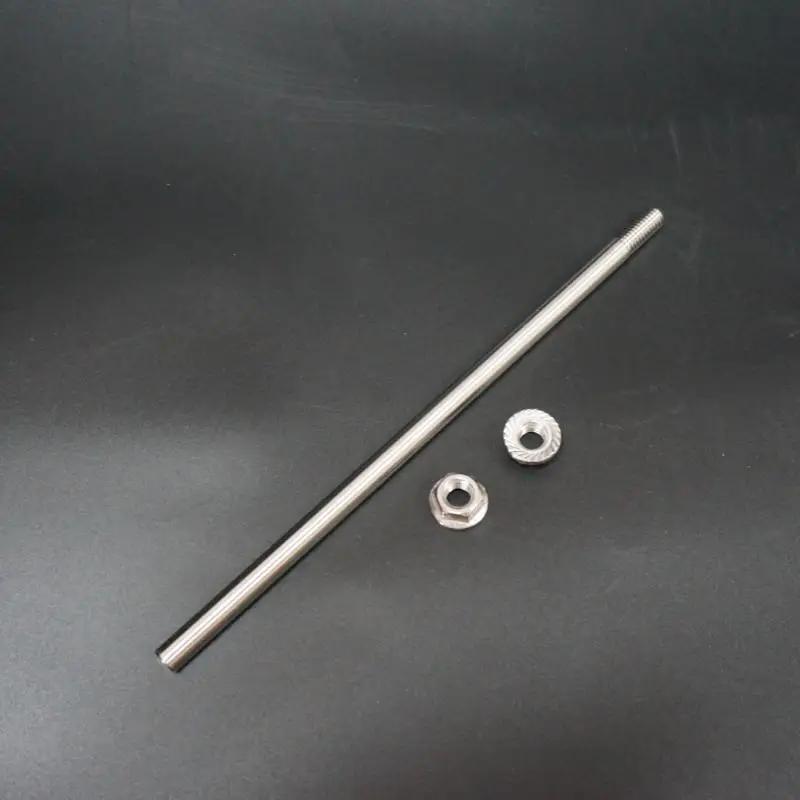 1piece Stainless Steel Mixing Rod, SUS304 Stirring Shaft for Agitating Dispersing Machine Stirrier Laboratory Equipment Parts