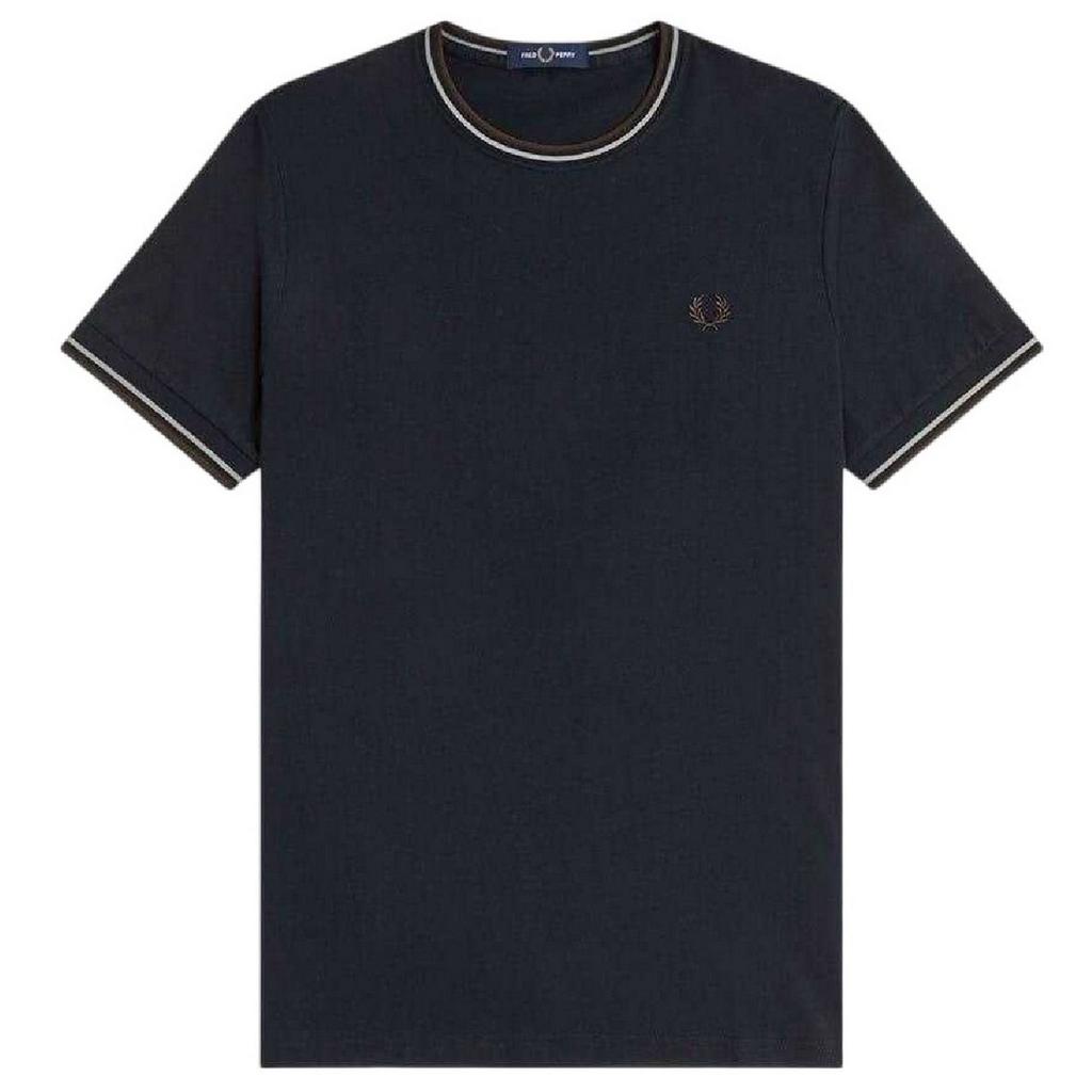 Fred Perry Mens Tipped T-Shirt