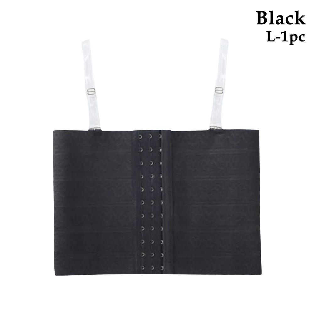 1Pcs With Bra Straps Chest Shaper Trans Lesbian Breast Binder Durable Tank Top Corset