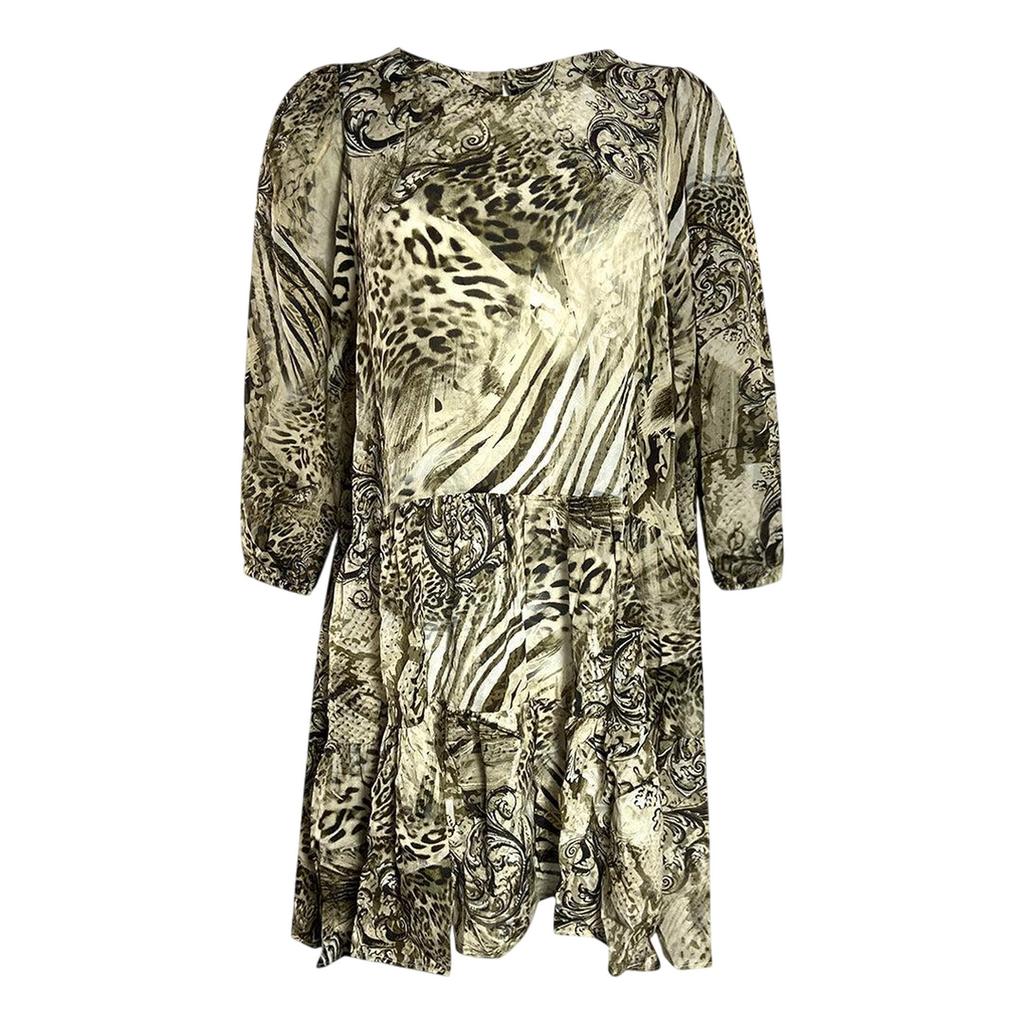 Inoa Womens/Ladies Makucha Panthera Animal Print Dress
