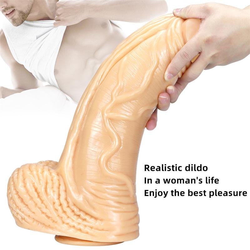 39*10 cm Kvinnelig Giant Anal Expansion Anus Expansion Giant Anal Plug Simulation Dildo