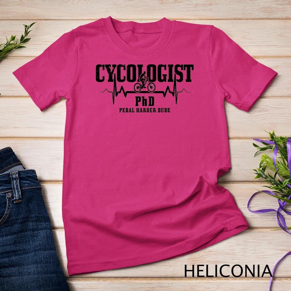 Cycologist Mountain Bike MTB Downhill Cycling Funny Gift T-Shirt Unisex T-shirt 3 XL
