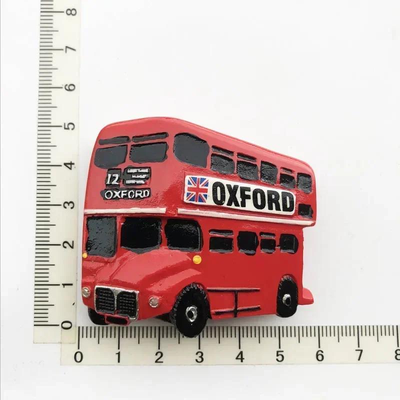 British Fridge Magnets London Bus  Big Ben Manchester Windsor Oxford Bear England Magnetic Fridge Stickers Collection Gifts