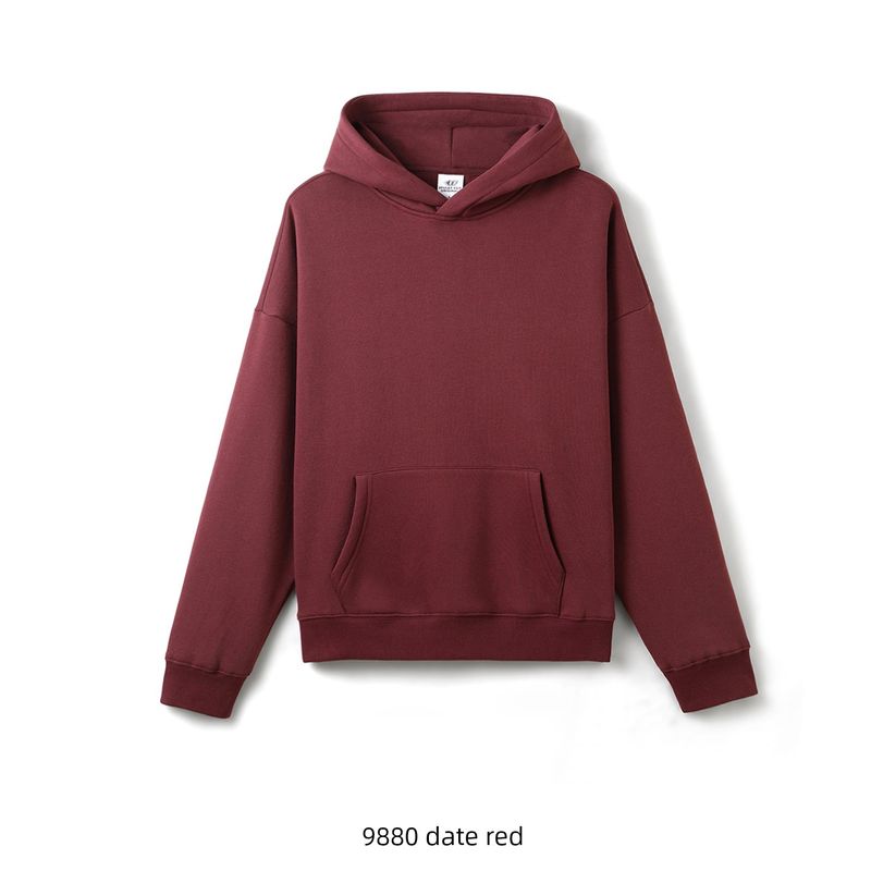 American Retro Style Heavy Fleece Thickened Warm Hooded Sweatshirt for Men, Winter Base Layer, Export Men's Sportswear Jacket