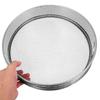 Garden Sifter For Compost Sifting Tool Round Mesh Sifter Metal Sifting Tool For Garden Soil Screening And Particle Separation
