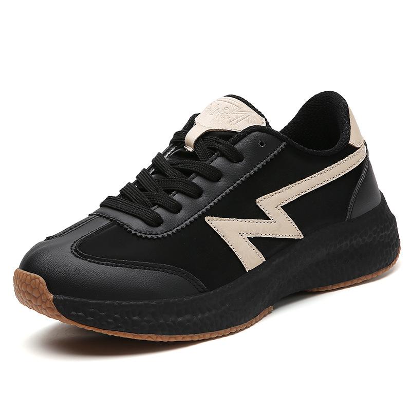 New Four Seasons Sports Casual Shoes Large Size Shoes Soft Sole Flat Sole Travel Shoes Raw Large Foot Size 36