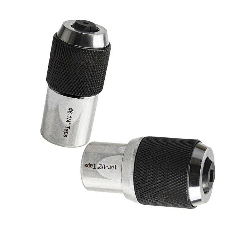 Adjustable Tap Socket Extraction Tool For Taps Reamers Screw Extractor 6-1/4 1/4-1/2in Drive Tap Socket For 3/8in Square Wrench