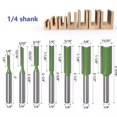 For Wood Milling Cutter Garden Power Tools Straight