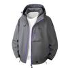Hooded Jacket Men's Zipper Decoration Spring Clothes New Men's Slim Youth Outdoor Casual Jacket Jacket