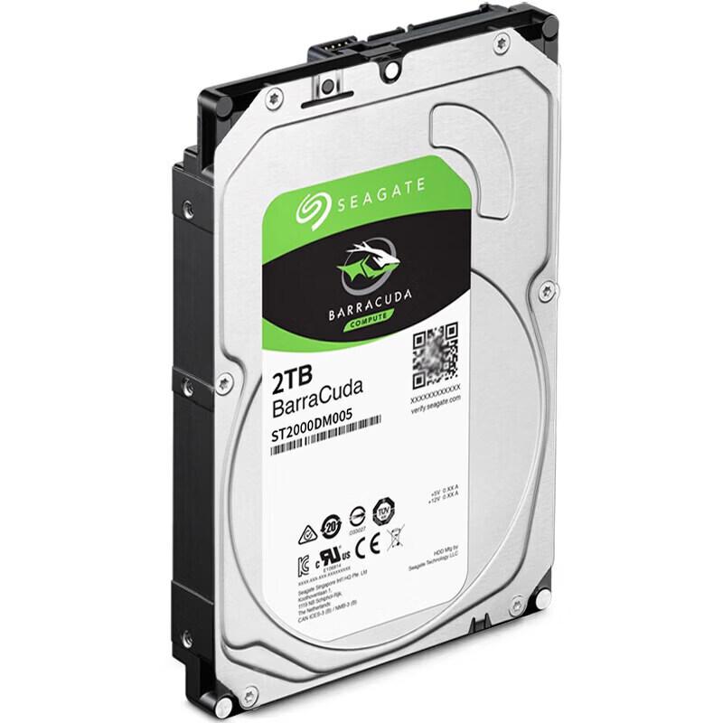 Seagate 2TB 7200RPM 3.5" SATA Desktop Hard Drive